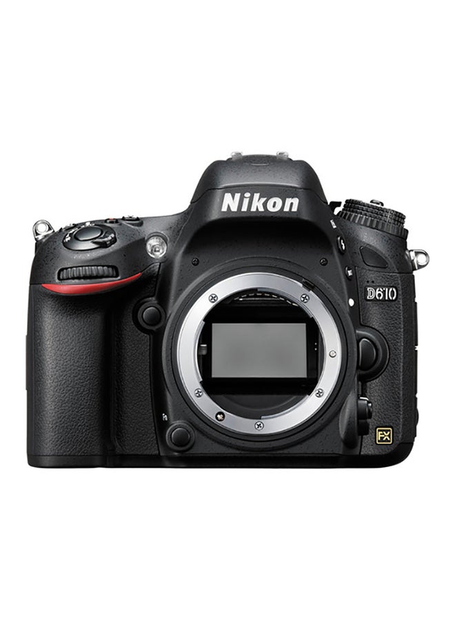 Nikon - D610 DSLR Body 24.3MP With External Wi-Fi compatibility - Image 1