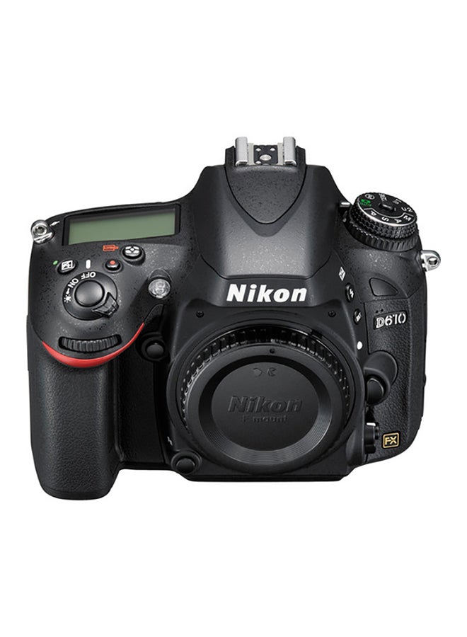 Nikon - D610 DSLR Body 24.3MP With External Wi-Fi compatibility - Image 1