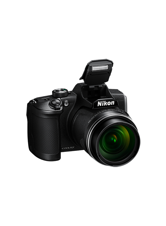 Coolpix B600 Point And Shoot Camera 60x Wide Optical Zoom-NIKKOR ED Glass Lens 16MP With Built-in Wi-Fi And Bluetooth