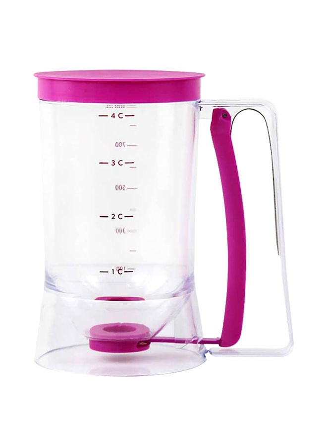Generic - Batter Dispenser For Cupcake Pancake Clear/Violet 1.3ml - Image 1