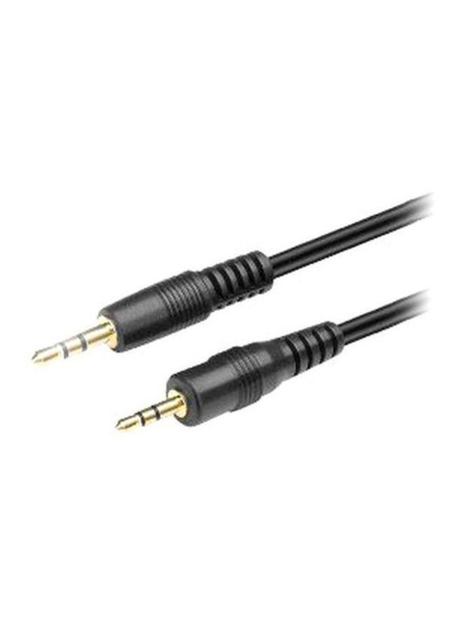 Merlin 2.5mm To 3.5mm Stereo Aux Audio Cable black  - Image 1