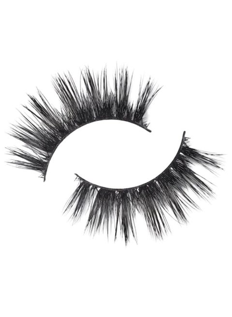 Pair Of Express Mink Lazy Strip Eyelashes Black