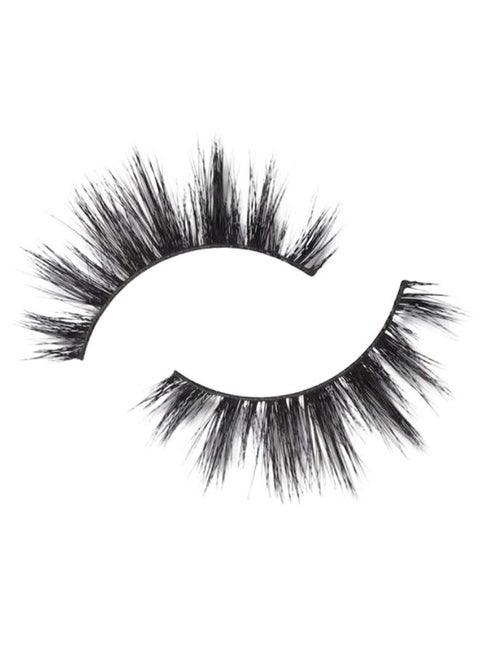 Pair Of Express Mink Opulence Strip Eyelashes Black