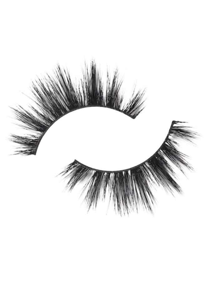 Pair Of Express Mink Opulence Strip Eyelashes Black