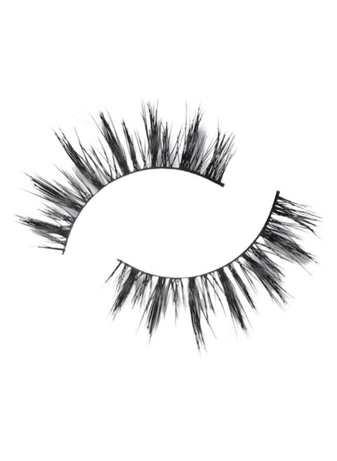 Pair Of Express Mink Crank Strip Eyelashes Black