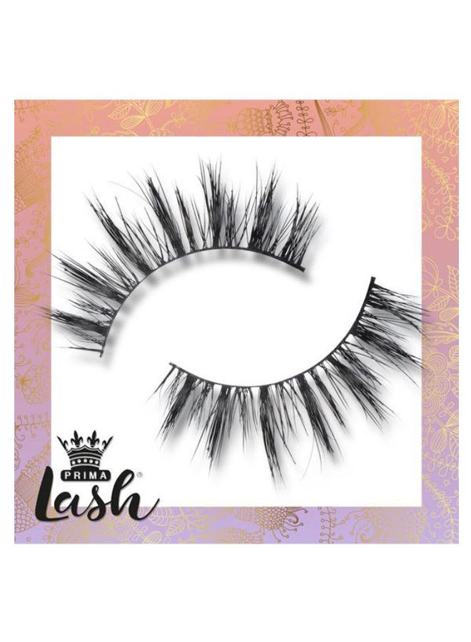 Pair Of Express Mink Crank Strip Eyelashes Black
