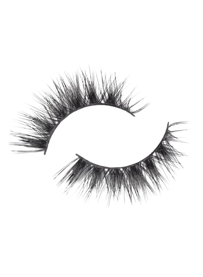 Pair Of Express Mink Naughty Strip Eyelashes Black