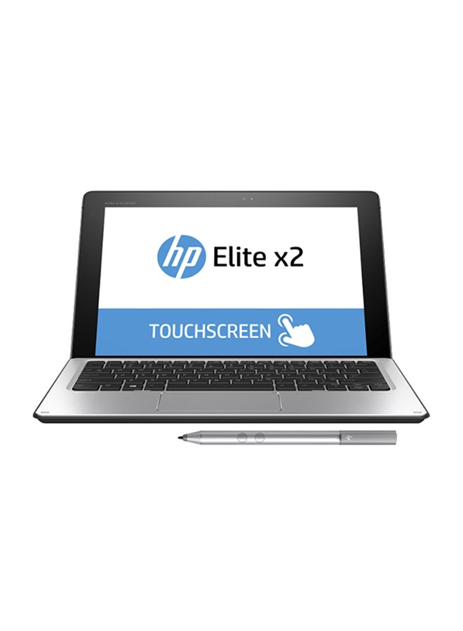HP - Elite x2 1012 G1 Convertible 2-In-1 Laptop With 12-Inch Display, Core M7 Processor/8GB RAM/256GB SSD/Intel HD Graphics Silver - Image 1