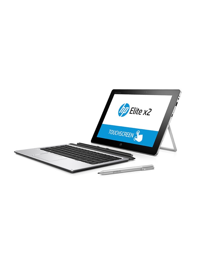HP - Elite x2 1012 G1 Convertible 2-In-1 Laptop With 12-Inch Display, Core M7 Processor/8GB RAM/256GB SSD/Intel HD Graphics Silver - Image 1