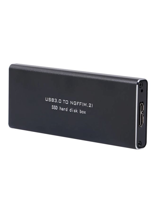 USB3.0 SSD Adapter External Hard Disk Case Black