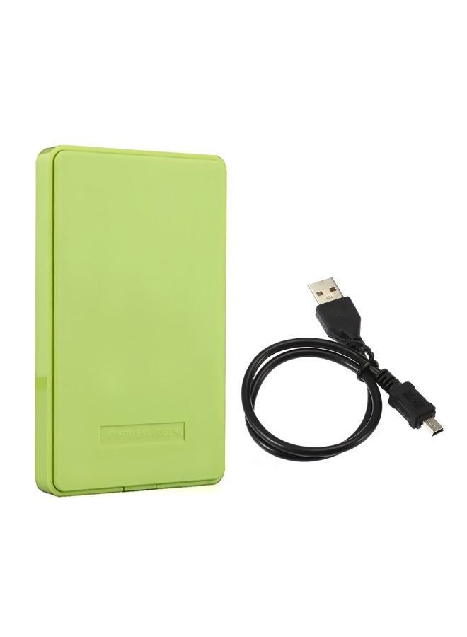 External Hard Disk Case Lawn Green