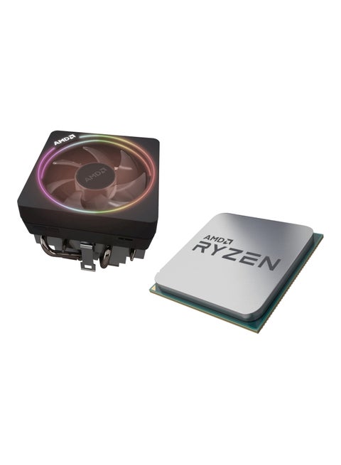 Ryzen 7 2700X Processor With Wraith Prism LED Cooler Silver/Green