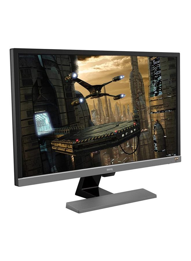 EL2870U 28 inch TN LED UHD Monitor With 60Hz, AMD FreeSync and DisplayPort HDMI Black/Metallic Gray