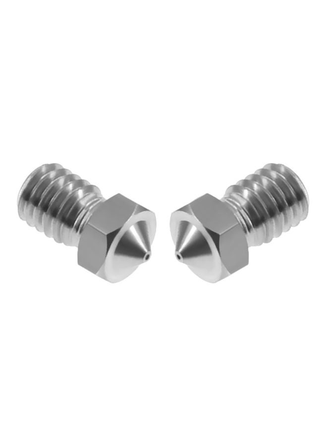 10-Piece V6 Nozzle Set Silver - Image 5