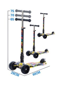 Cool Baby 3-Wheel Adjustable Kick Scooter With LED Light Up Wheels  - Image 3