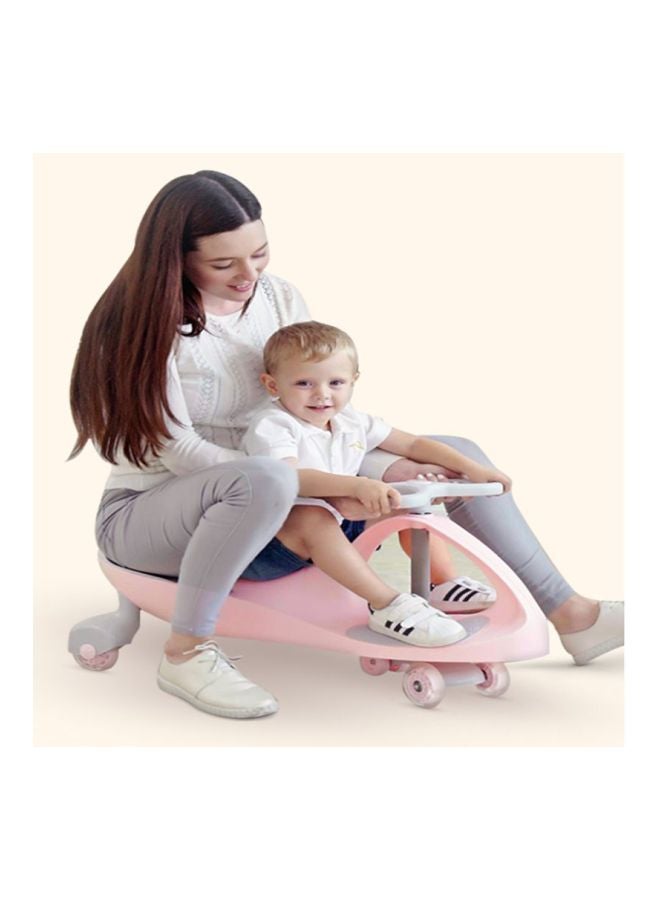 Cool Baby Swing Non-Toxic Ride-On Car Toy With Free Steering Wheel And Music, 1+ Year 81x41cm  - Image 4