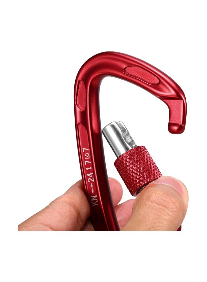 Generic Twist Locking Gate Carabiner 10.20x1x6cm  - Image 4