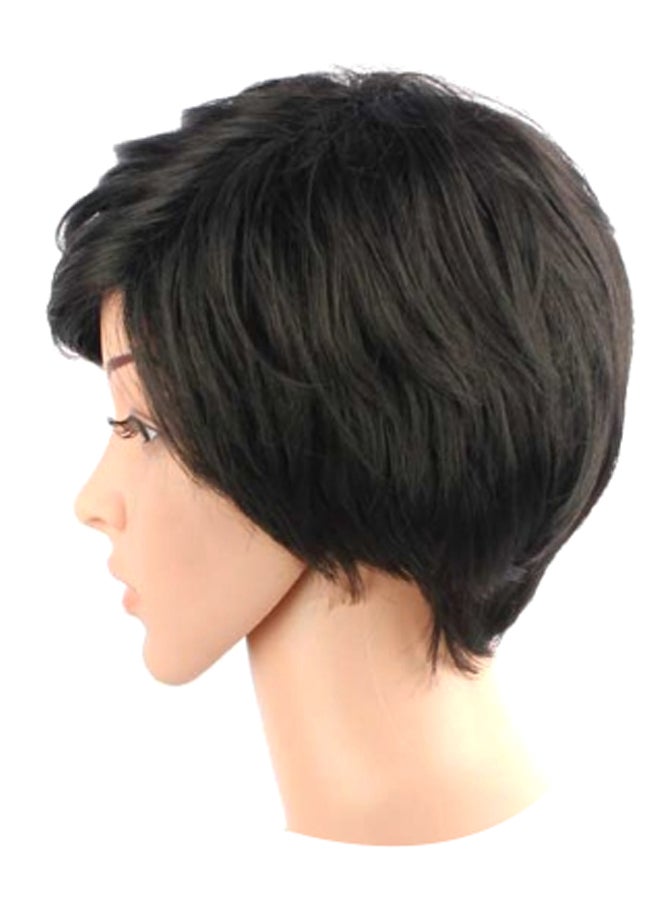 Generic Short Bob Hair Wig Black Short  - Image 2