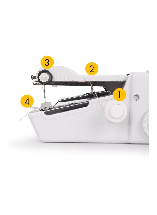 Handy Stitch Portable Mini Sewing Machine 123 White  - Image 4
