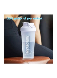 Protein Shaker Bottle White/Clear - v1586445342/N36560192A_3