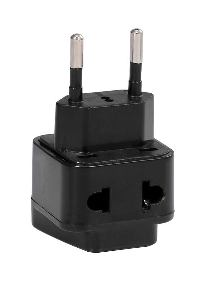 Generic - 5-Hole Universal Plug Adapter Black - Image 1