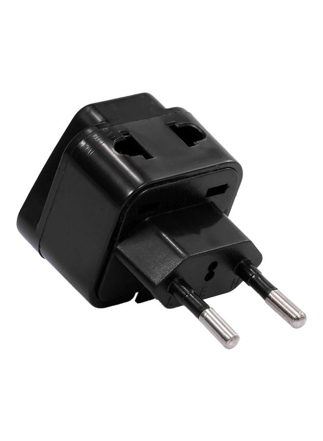 Generic - 5-Hole Universal Plug Adapter Black - Image 1
