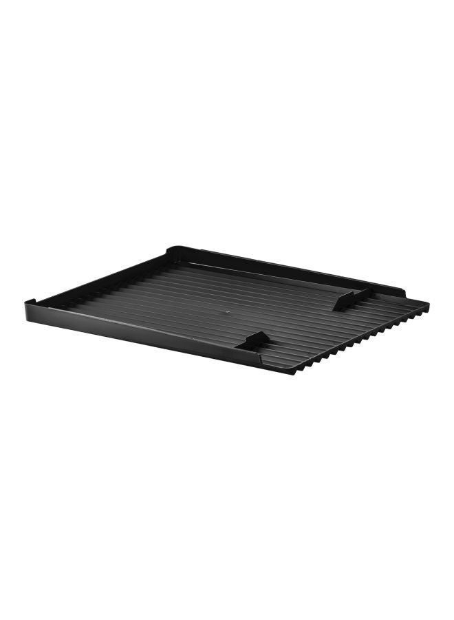 RINNIG - Double-Sided Dish Drainer Black 40x31centimeter - Image 1
