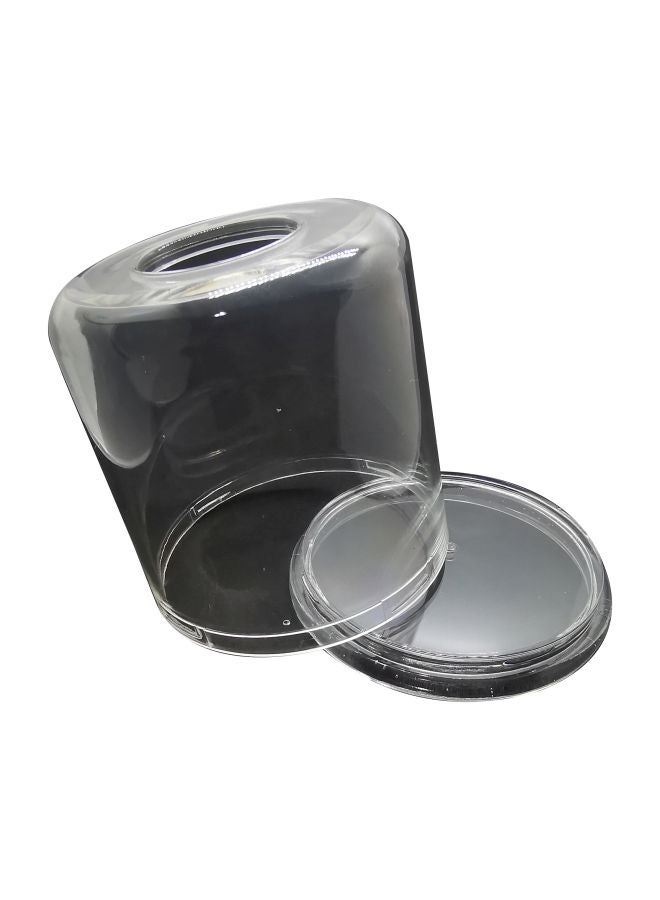 صندوق مناديل ورقيّة من الأكريليك شفاف 14x13Ø³Ù†ØªÙŠÙ…ØªØ±  - Image 1