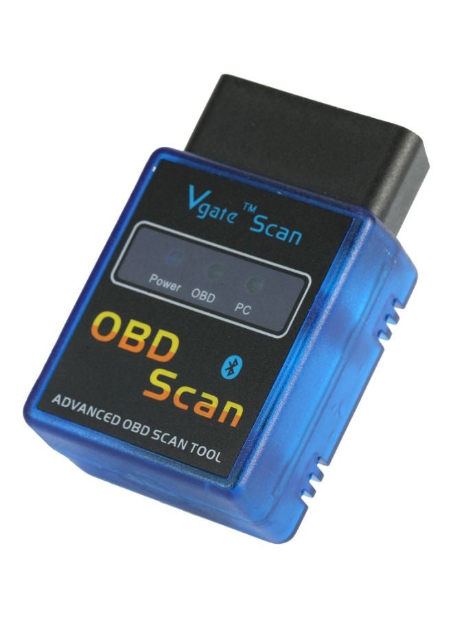 في جايت ماسح ضوئي OBDII أسود/أزرق 10x2.5x6.5سم - Image 1