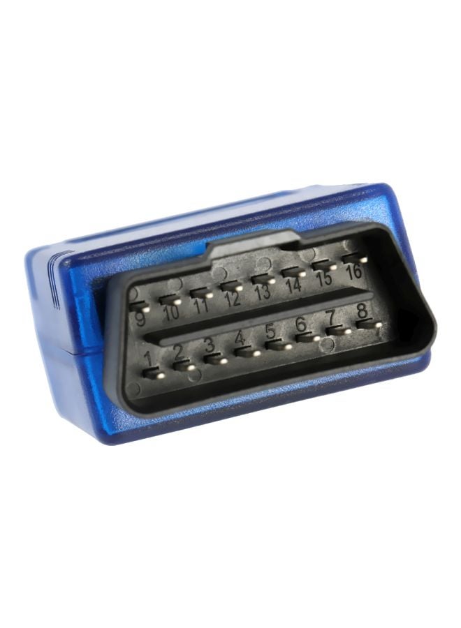 في جايت ماسح ضوئي OBDII أسود/أزرق 10x2.5x6.5سم - Image 4