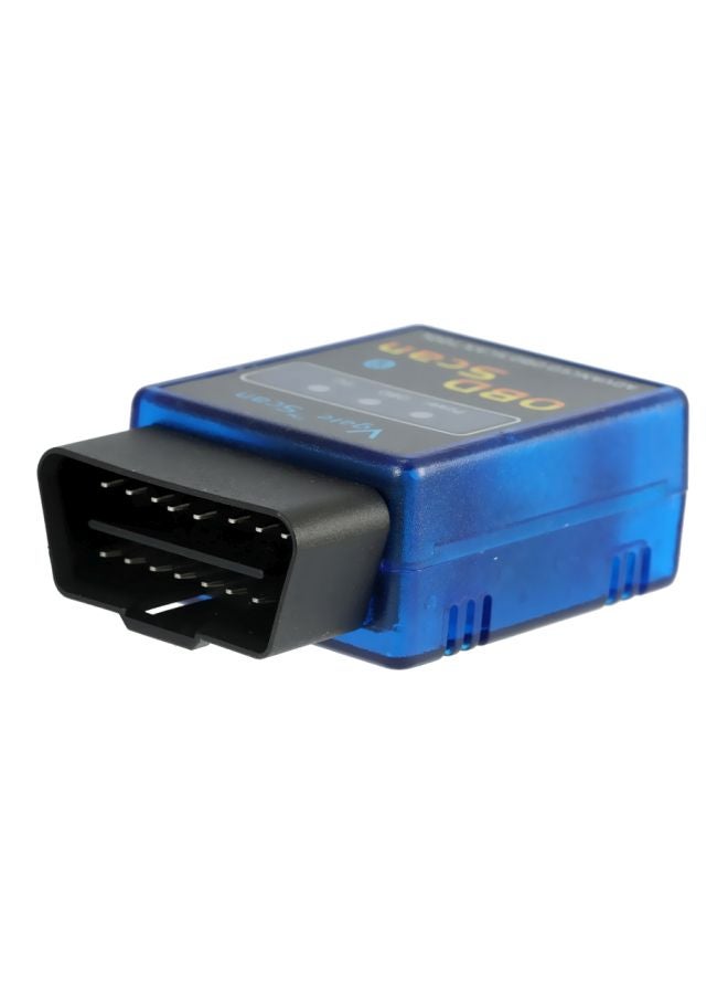 في جايت ماسح ضوئي OBDII أسود/أزرق 10x2.5x6.5سم - Image 2