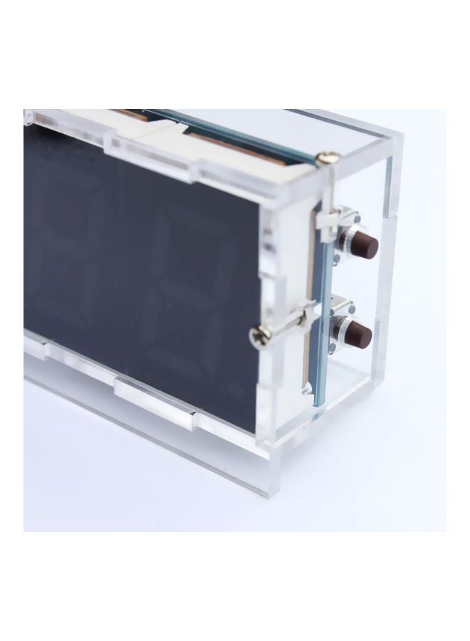 LED Clock Kit White/Black 12.5x4x8.5cm  - Image 2