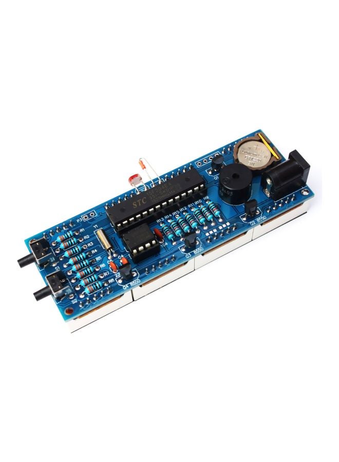 LED Clock Kit Green/White 12.5x4x8.5cm  - Image 2