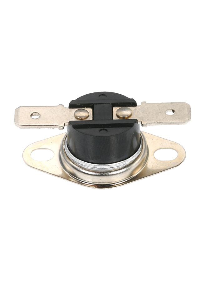 Generic - 5-Piece KSD301 Series Thermostat Temperature Switch Set Silver/Black - Image 1