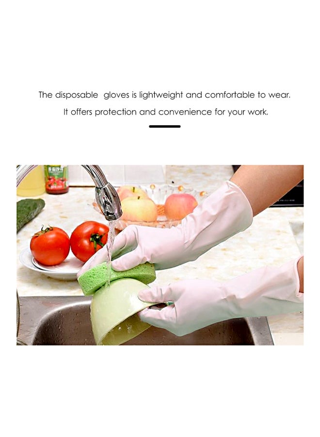 100-Piece PVC Gloves White 22x6.8x12cm  - Image 4