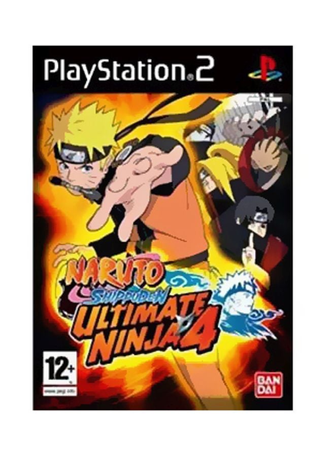 Ban Dai Naruto Shippudden Ultimate Ninja 4 - Playsation 2 - adventure - playstation_2_ps2 