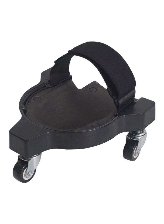 Multi-functional Rolling Knee Pad Protector Black 30x9x22.5cm