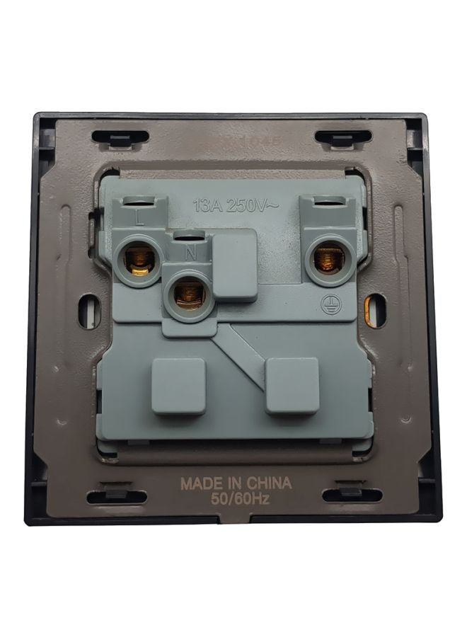 TEMPO 13A Wall Switched Socket Gold 7x7cmcentimeter - Image 2
