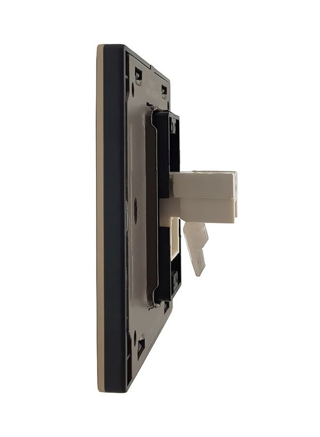 TEMPO Telephone Wall Socket Gold 7x7cmcm  - Image 3