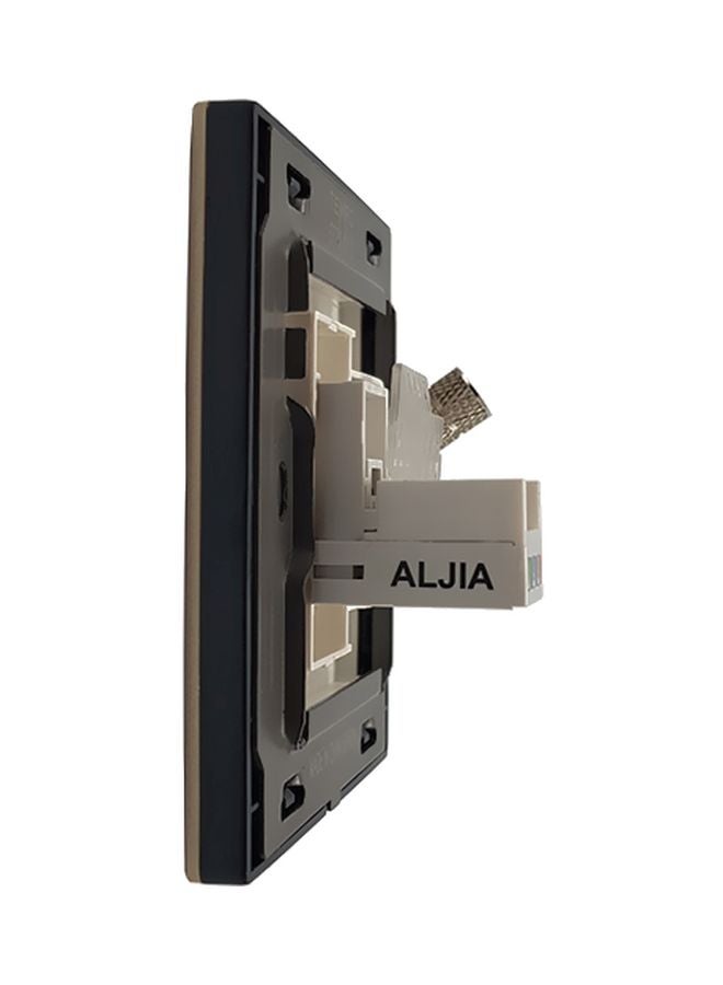 TEMPO Telephone With Satellite Wall Socket Gold/Silver 7x7cmcm - Image 3