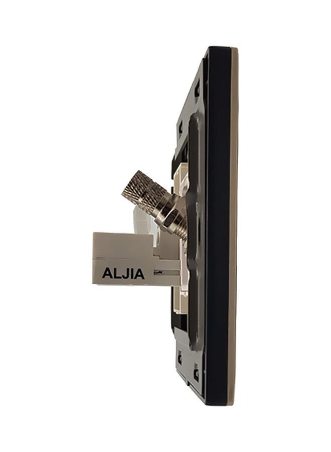 TEMPO Telephone With Satellite Wall Socket Gold/Silver 7x7cmcm - Image 4