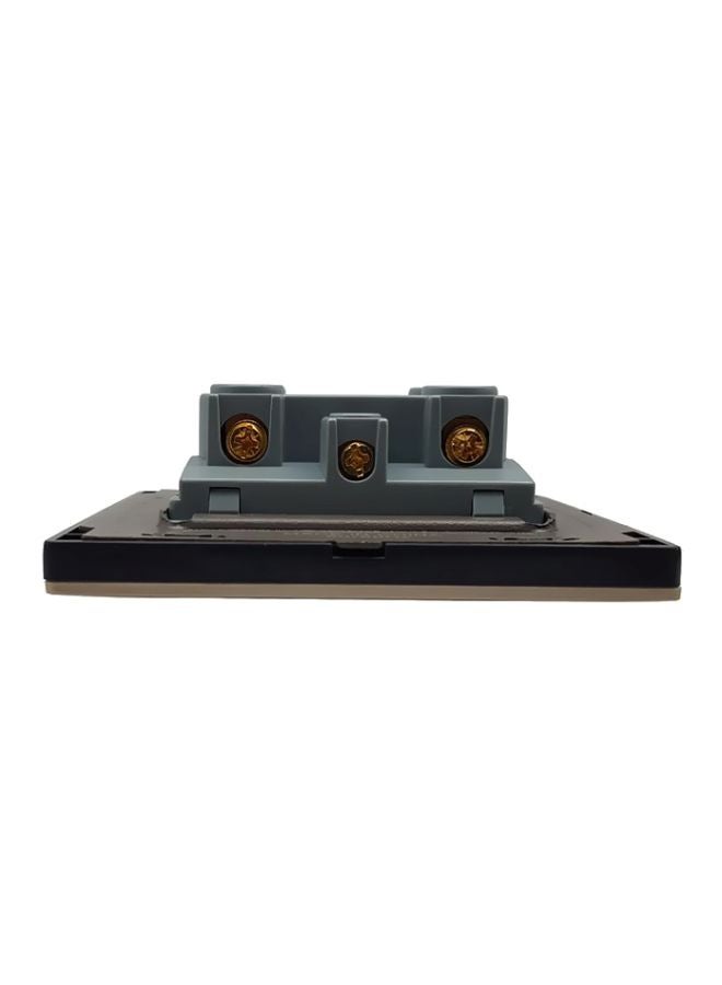 TEMPO Air Conditioner Wall Switch Gold/Red 7x7cmcentimeter  - Image 4