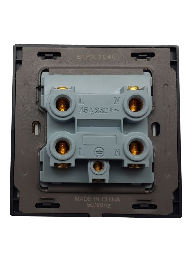 TEMPO Air Conditioner Wall Switch Gold/Red 7x7cmcentimeter  - Image 2