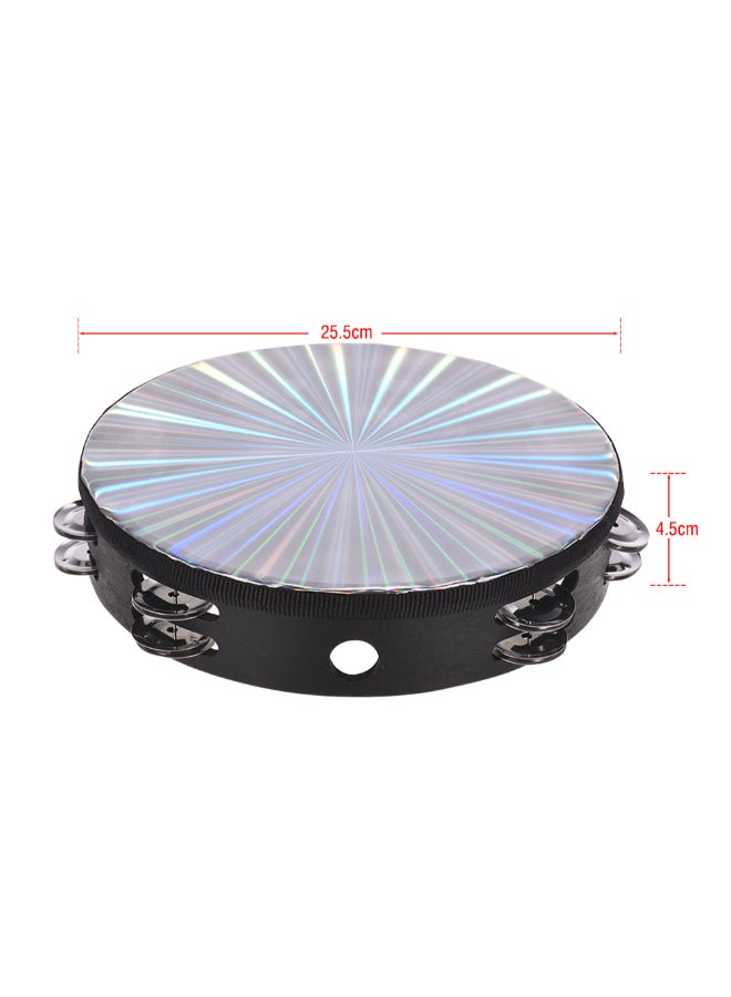 Generic Wooden Radiant Tambourine Handbell Drum  - Image 2