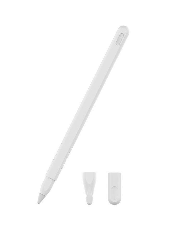 Silicone Replacement Stylus Pen Case White 