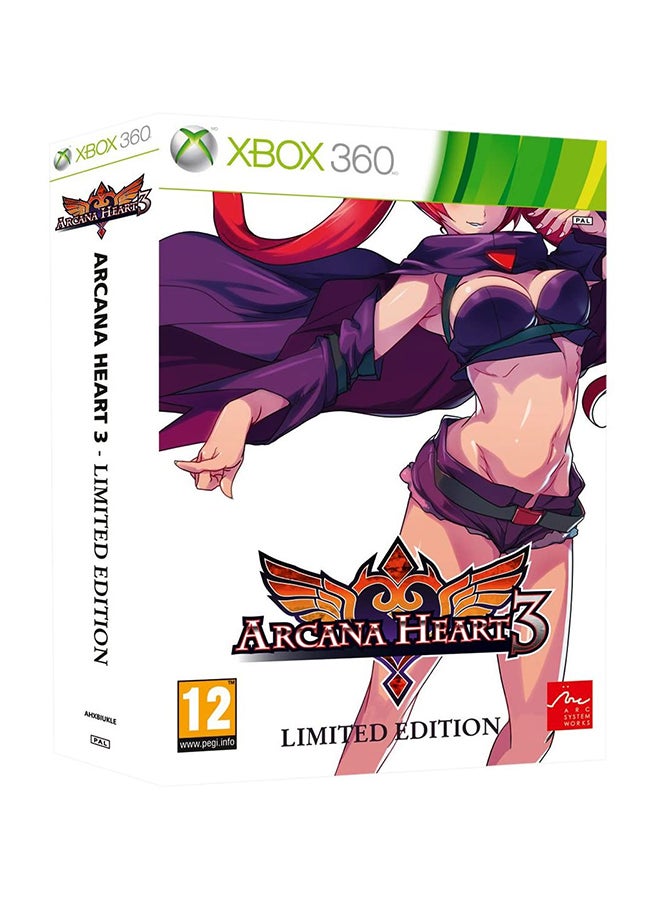 آرك لعبة الفيديو "Arcana Heart 3" - إصدار محدود لجهاز الألعاب إكس بوكس 360 - xbox_360 