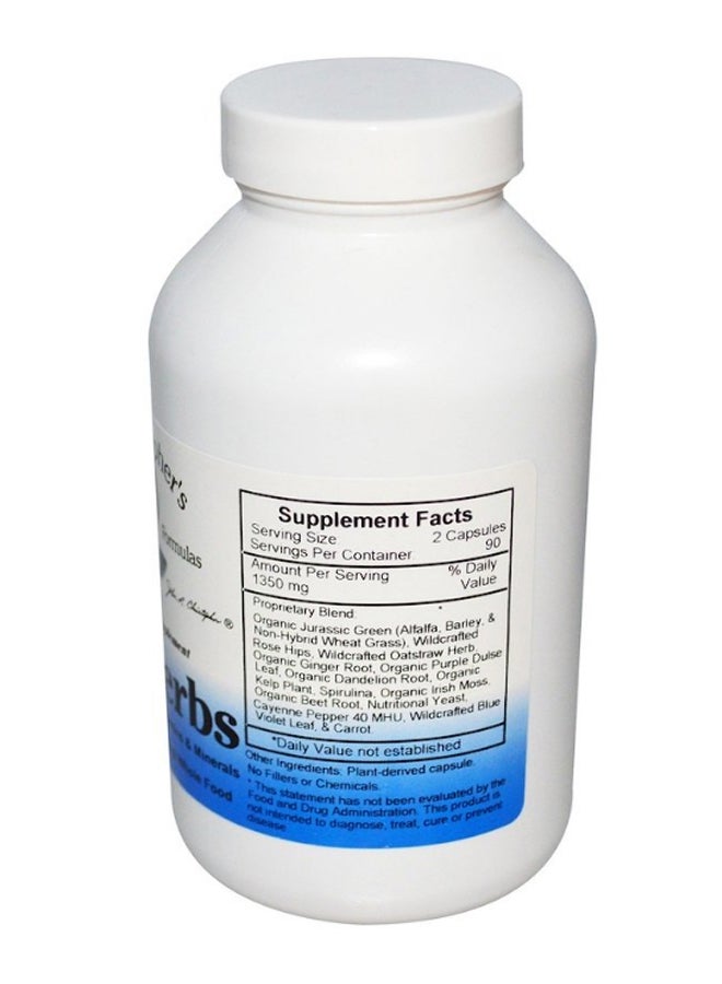 Christopher's Original Formulas Nature Balanced Vitamins And Minerals Vitalerbs - 180 Capsules  - Image 2
