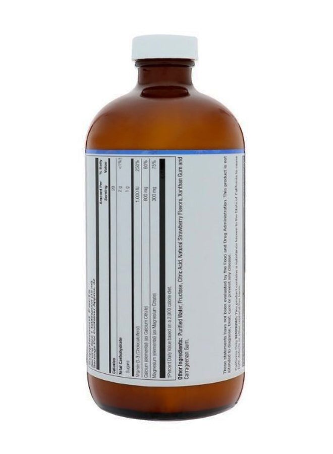 Lifetime Strawberry Flavour Calcium Magnesium Citrate Supplement  - Image 2