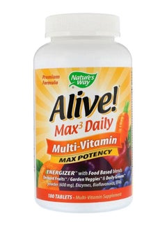 Alive Max3 Daily 180 Tablets