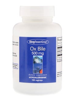 Ox Bile - 100 Capsules